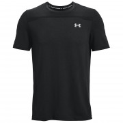 Pánske funkčné tričko Under Armour UA Seamless SS čierna Black / / Mod Gray