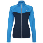 Dámska funkčná mikina Dare 2b Elation II Core Stretch modrá/čierna Moonlight Denim/Swedish Blue