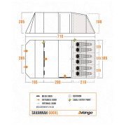 Rodinný stan Vango Savannah 600XL Package