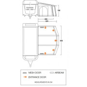 Predstan Vango Tuscany Air 500 Elements ProShield