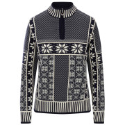 Dámsky sveter Dale of Norway Vardåsen Fem Sweater tmavomodrá/biela Marine Offwhite