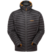 Pánska bunda Rab Cirrus Flex Hoody sivá