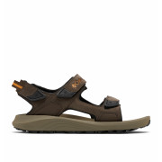 Pánske sandále Columbia Trailstorm Hiker 3 Strap hnedá Cordovan, Gold Amber