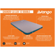 Nafukovacia karimatka Vango Shangri-La Lux 12 Double