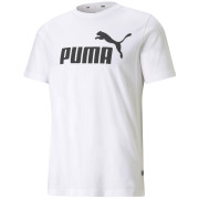 Pánske tričko Puma ESS Logo Tee biela white