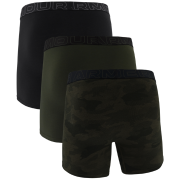 Pánske boxerky Under Armour Performance Cotton - Print 6" 3Pk