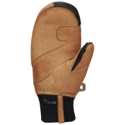 Dámske lyžiarske palčiaky SnowLife SMitten Leather W´s svetlohnedá nature