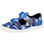 Detské topánky Beda Military Blue modrá blue (modrá)