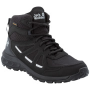 Pánske topánky Jack Wolfskin Woodland 2 Texapore Mid M čierna black