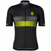 Pánsky cyklistický dres Scott RC Team 10 SS čierna/žltá