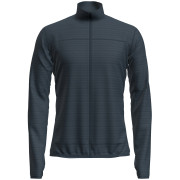 Pánska mikina Icebreaker M M 300 Descenderender LS Zip modrá/sivá Abyss