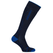 Dámske ponožky Icebreaker W Mer Ski+ Medium OTC Mountain Contour čierna/modrá Mnav/Lazu/Black