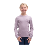 Detské funkčné tričko Sensor Merino DF Logo Up Mystic Violet