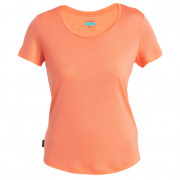 Dámske funkčné tričko Icebreaker Women Merino 125 Cool-Lite™ Sphere III SS Scoop Tee oranžová