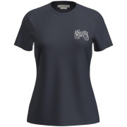 Dámske funkčné tričko Icebreaker W Mer 150 Tech Lite SS Tee Adventure Rid tmavomodrá Midnight Navy