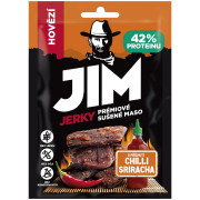 Sušené mäso Jim Jerky Jerky hovädzie chilli Sriracha 23 g
