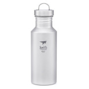 Fľaša Keith Titanium Titanium Sport Bottle 550 ml sivá