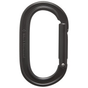 Karabína Black Diamond Oval Keylock čierna Black