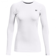 Dámske funkčné tričko Under Armour Authentics Crew biela White / / Black