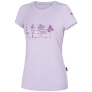 Dámske tričko Zulu Bambus Nature 210 Short fialová lilac