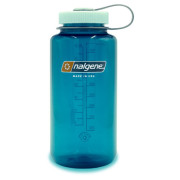 Fľaša Nalgene Wide Mouth Sustain 1l tyrkysová/modrá TroutGreen