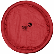 Vreckové frisbee Ticket To The Moon Ultimate Moon Disc - Foldable frisbee červená Burgundy