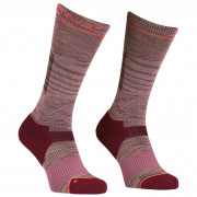 Dámske ponožky Ortovox Ski Tour Lt Comp Long Socks W ružová