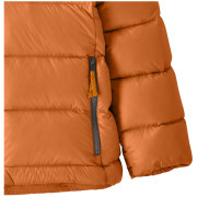 Detská bunda Patagonia K's Hi-Loft Down Sweater Hoody - Marigold
