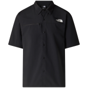 Pánska košeľa The North Face Packable Short Sleeve Shirt čierna TNF BLACK