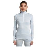 Dámske funkčné tričko Icebreaker Women M 260 Tech Vertex LS HZ Chillwave