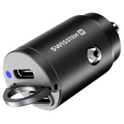 Autoadaptér Swissten Car Charger 45W čierna Black