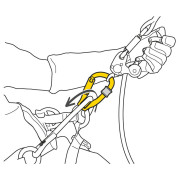 Kladka Petzl Rollclip Z Screw-Lock
