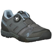 Dámske cyklistické tretry Scott W's Sport Crus-r Boa sivá/modrá dark grey/light blue