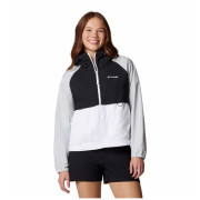 Dámska bunda Columbia Spire Valley™ Windbreaker biela White, Black, Cirrus Grey
