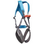 Detský celotelový úväzok Black Diamond K Momentum Full Body Harness čierna/modrá Azul
