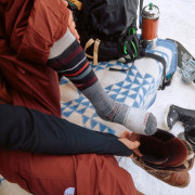 Podkolienky Smartwool Ski Targeted Cushion Expanding Horizons