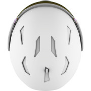 Dámska lyžiarska prilba Salomon Mirage White Ruby