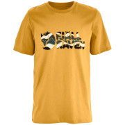 Pánske tričko Fjällräven Multicolor Logo T-shirt M žltá Ochre