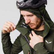 Pánska bunda Salewa Agner Polarlite Hooded Jacket Men