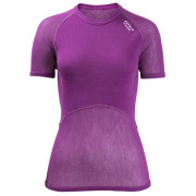 Dámske funkčné tričko Brynje of Norway Lady Wool Thermo light T-Shirt fialová Violet