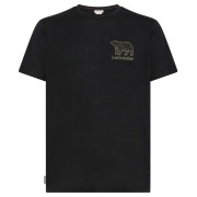 Pánske funkčné tričko Icebreaker M 150 Tech Lite SS Tee Forest Footsc čierna Black