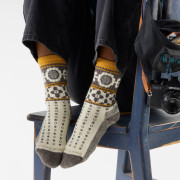 Ponožky Smartwool Women's Everyday Cozy Retro Sunflower Cr