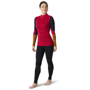 Dámske funkčné tričko Smartwool W Intraknit Merino 200 Colorblock 1/4 Zip