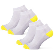 Ponožky Zulu Everyday 100M 2-pack sivá/žltá Light Grey/Yellow