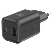 Adaptér Swissten GaN Travel Charger 2X USB -C + USB-A