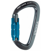 Karabína Camp Orbit 2Lock - Gun Metal / Blue sivá/modrá Gun Metal / Blue