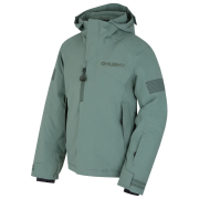Detská lyžiarska bunda Husky Gonzal K faded green svetlozelená faded green