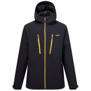 Pánska zimná bunda Regatta Highton Stretch Padded Jacket čierna/žltá Black(Sunst)