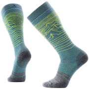 Lyžiarske ponožky Smartwool Snowboard Full Cushion Iguchi OTC Socks zelená Dusty Teal