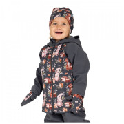 Detská softshellová bunda Unuo Softshell Basic Fleece Vzor